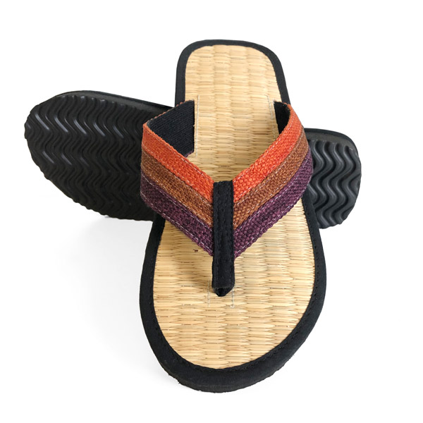 Seegras Flip Flops - natürliche Schuhe